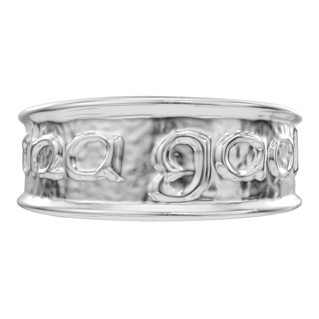 close up of a ring