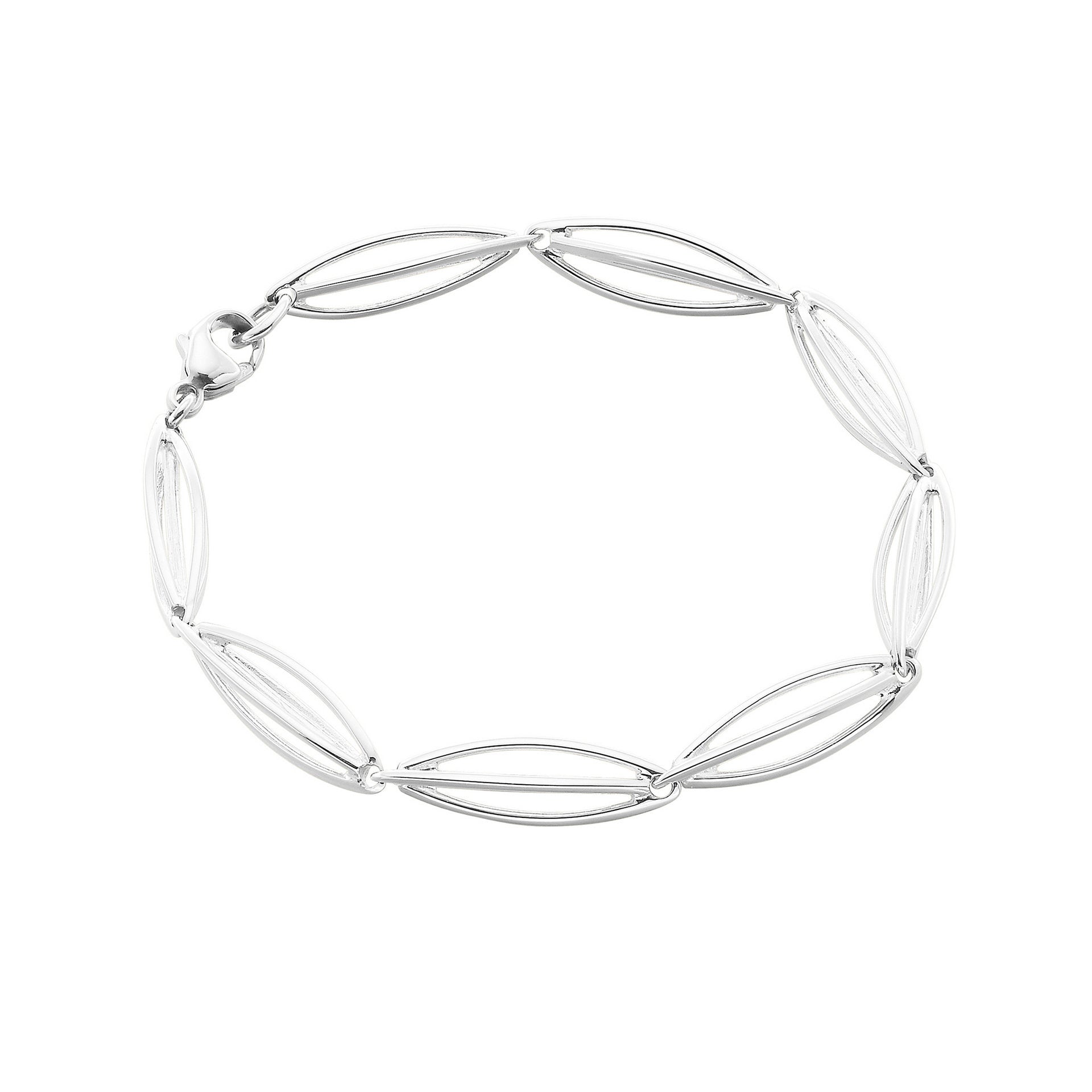 A silver bracelet from the North Star Collection
