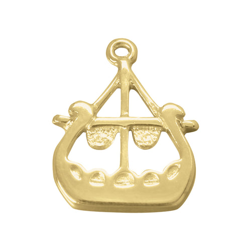 Viking Longship Charm