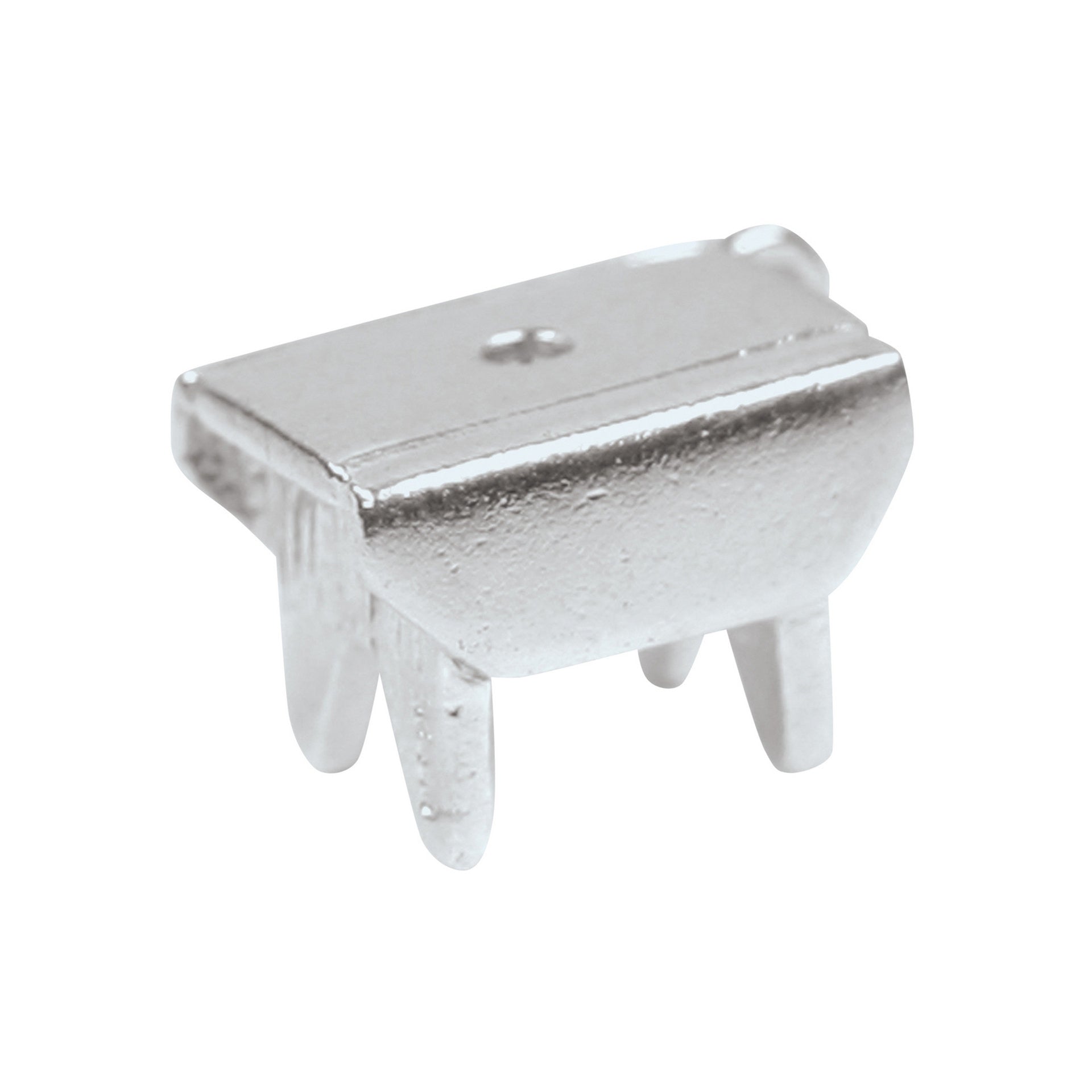 A silver charm of a Orcadian Creepie