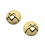 Faray Round Stud Earrings