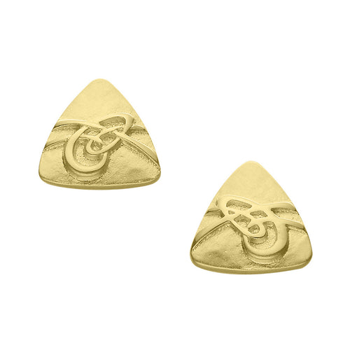Aikerness Triangular Stud Earrings