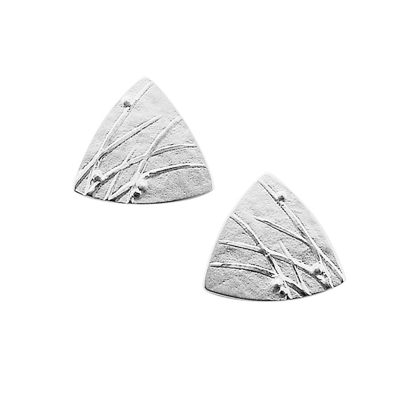 Mistral Triangular Stud Earrings