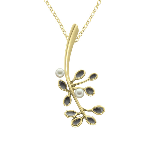 Cloudberry White Pearl Pendant