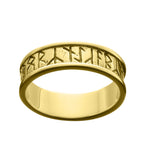 Ola Gorie gold Orkney Runic ladies ring