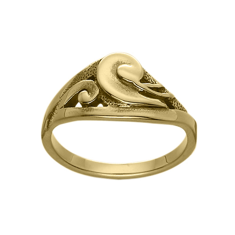 Ola Gorie gold Kells Ring, inspired by Celtic art in the Book of Kells