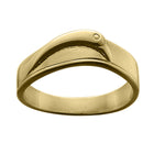Ola Gorie gold Kells Bird ring, inspired by Book of Kells