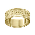 Ola Gorie gold Eilean Donan Ladies ring, Scottish wedding ring