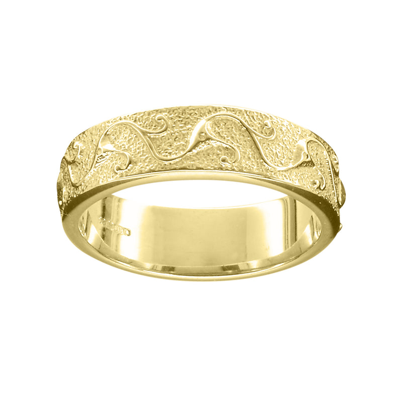 Ola Gorie gold Stroma Ladies Scottish wedding ring