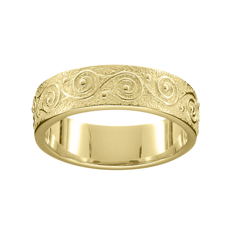 Ola Gorie gold Rysa ring, Celtic wedding