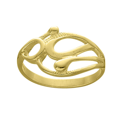 Ola Gorie gold Louise ring