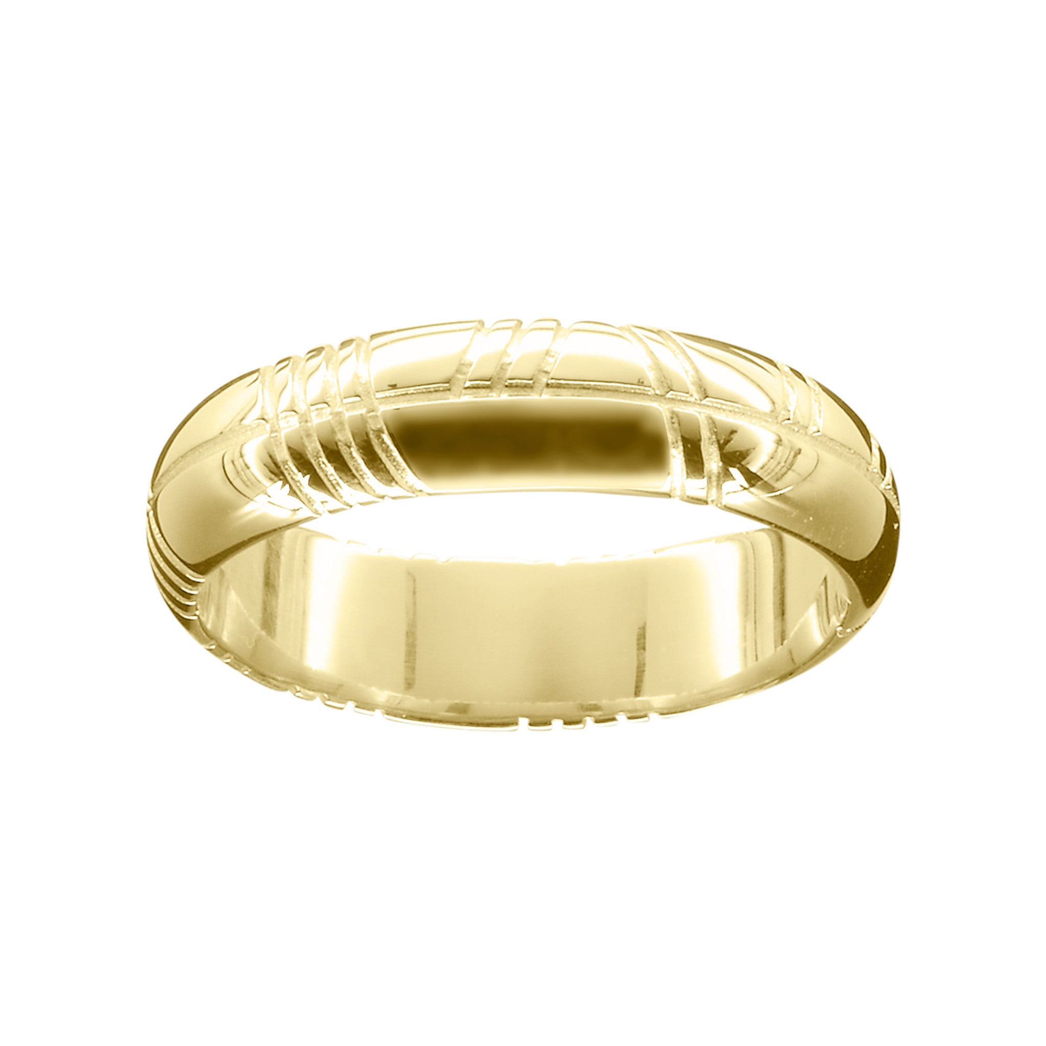 Ola Gorie gold Trust Men's wedding ring