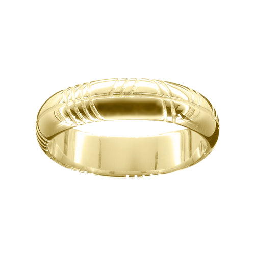 Ola Gorie gold Trust Men's wedding ring