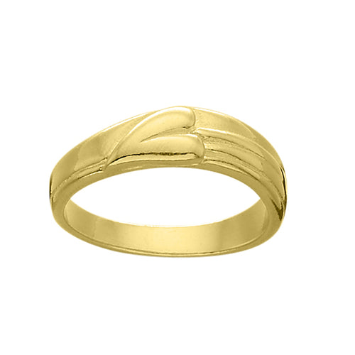 Ola Gorie gold Cecily ring, inspired by romantic Arts & Crafts design