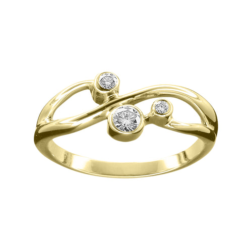 Ola Gorie gold Sirius Diamond engagement ring
