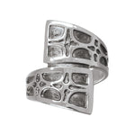 Ola Gorie silver Castleyards ring, inspired by Orkney's ancient castle