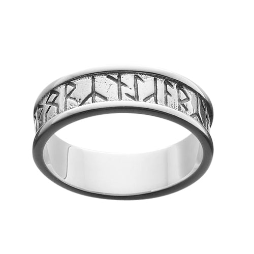 Ola Gorie silver Orkney Runic ladies ring