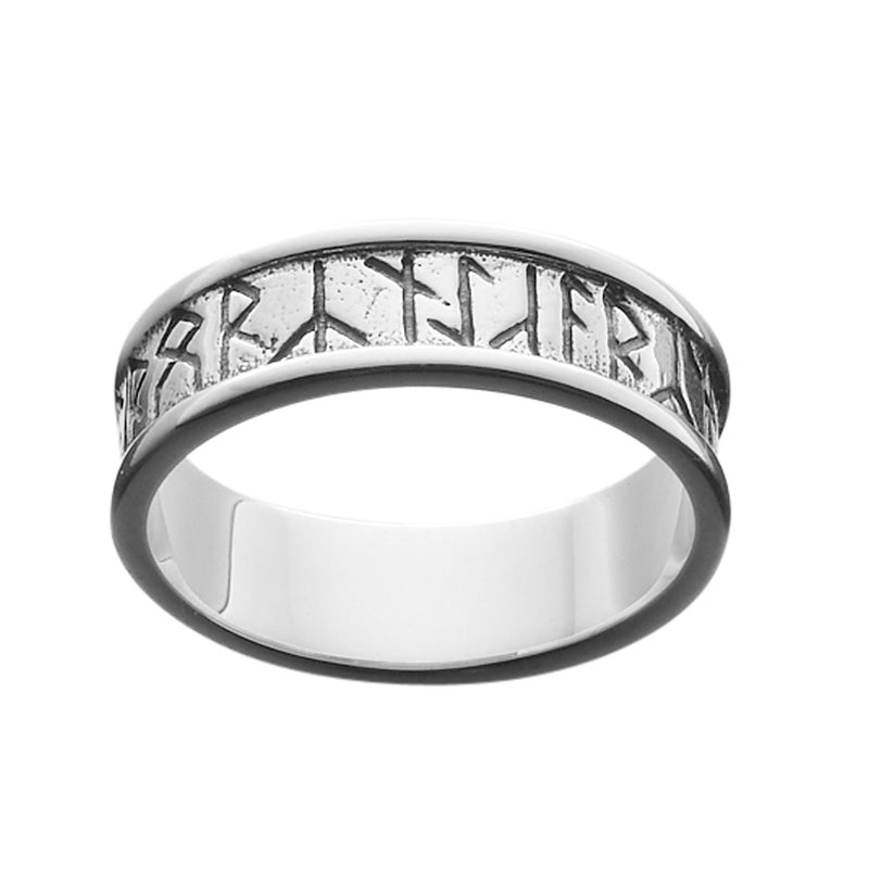 Ola Gorie silver Orkney Runic ladies ring