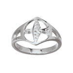 Ola Gorie silver Odin's Bird ring, Viking design