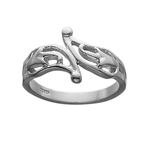 Ola Gorie silver Purna ring, inspired by Indian designs