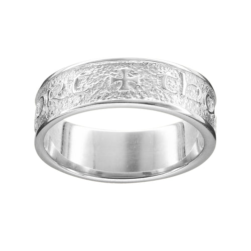 Ola Gorie silver Eilean Donan Ladies ring, Scottish wedding ring
