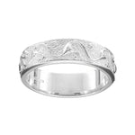 Ola Gorie silver Stroma Ladies Scottish wedding ring