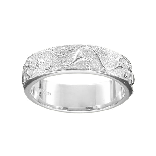 Ola Gorie silver Stroma Ladies Scottish wedding ring