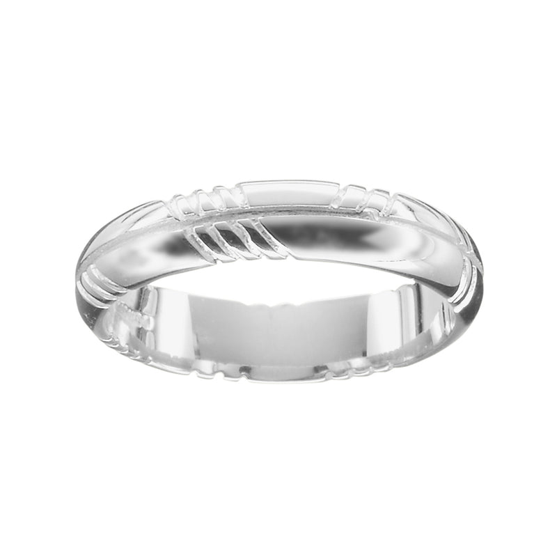 Ola Gorie silver Trust Ladies wedding ring