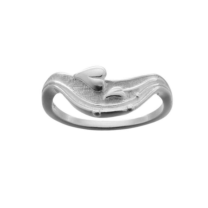Ola Gorie silver May Queen ring, inspired by Mackintosh